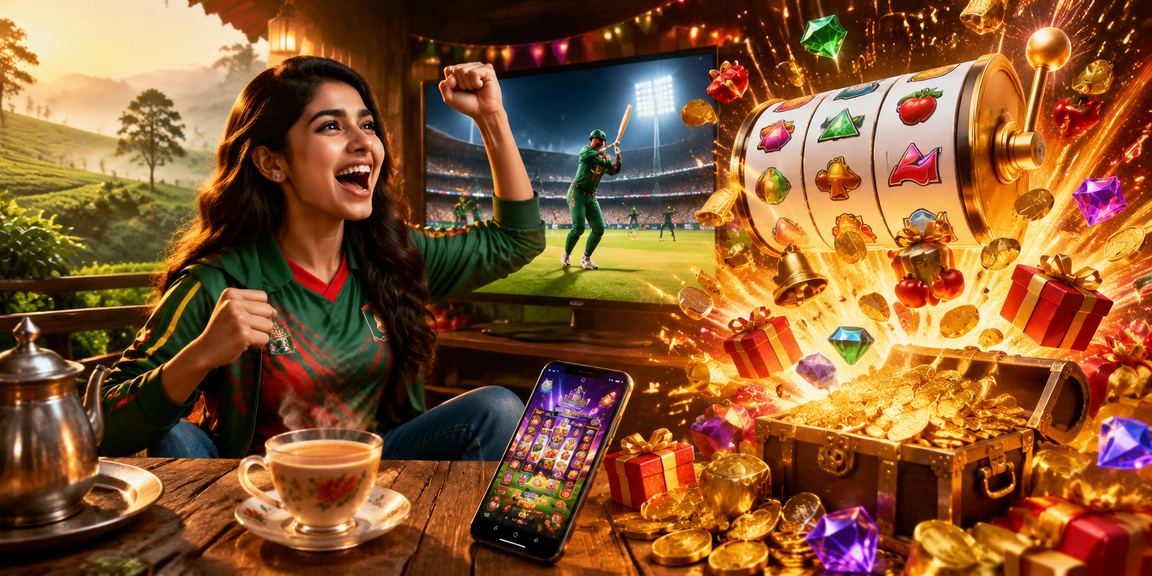 সিলেটের চা বাগানে ক্রিকেট বেটিং করছেন বাংলাদেশি ব্যবহারকারী cb44
